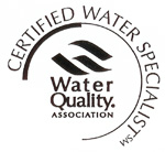 Water Quality Association Certified Water Specialist logo